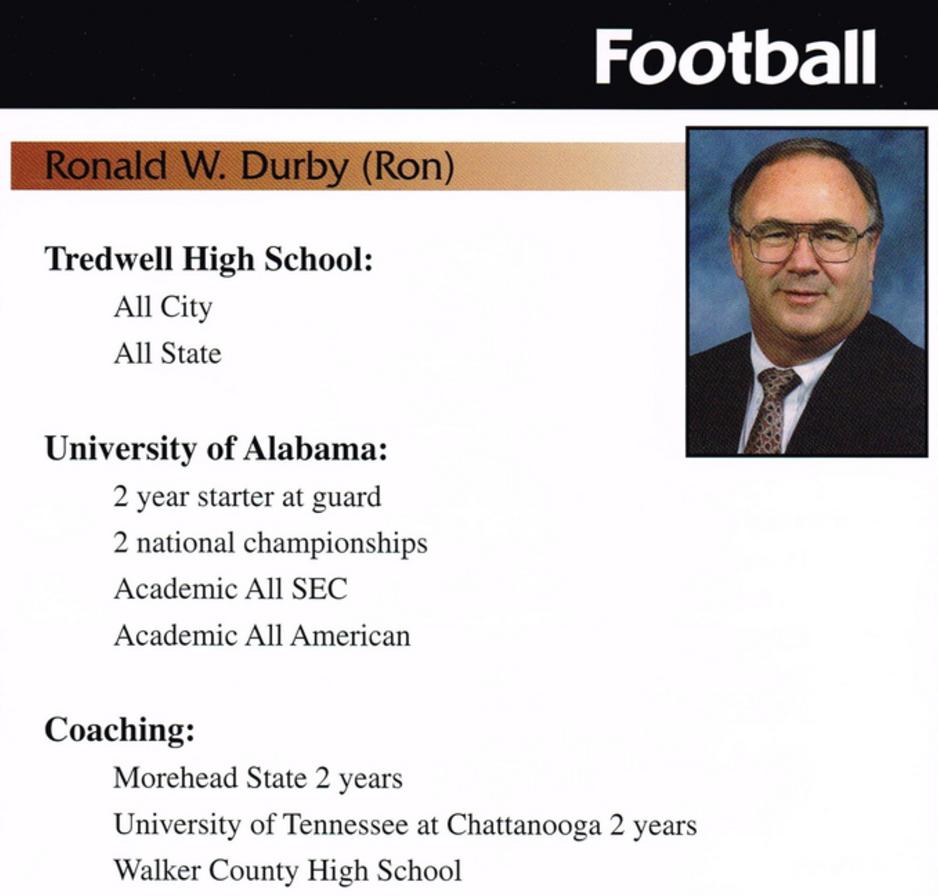 Ronald “Ron” W. Durby