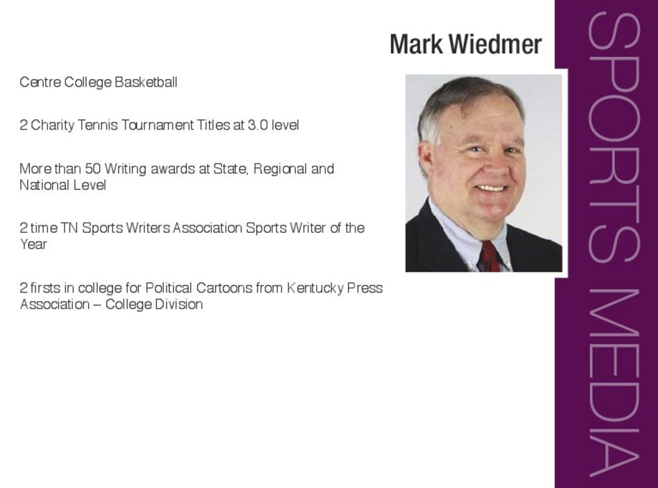 Mark Wiedmer